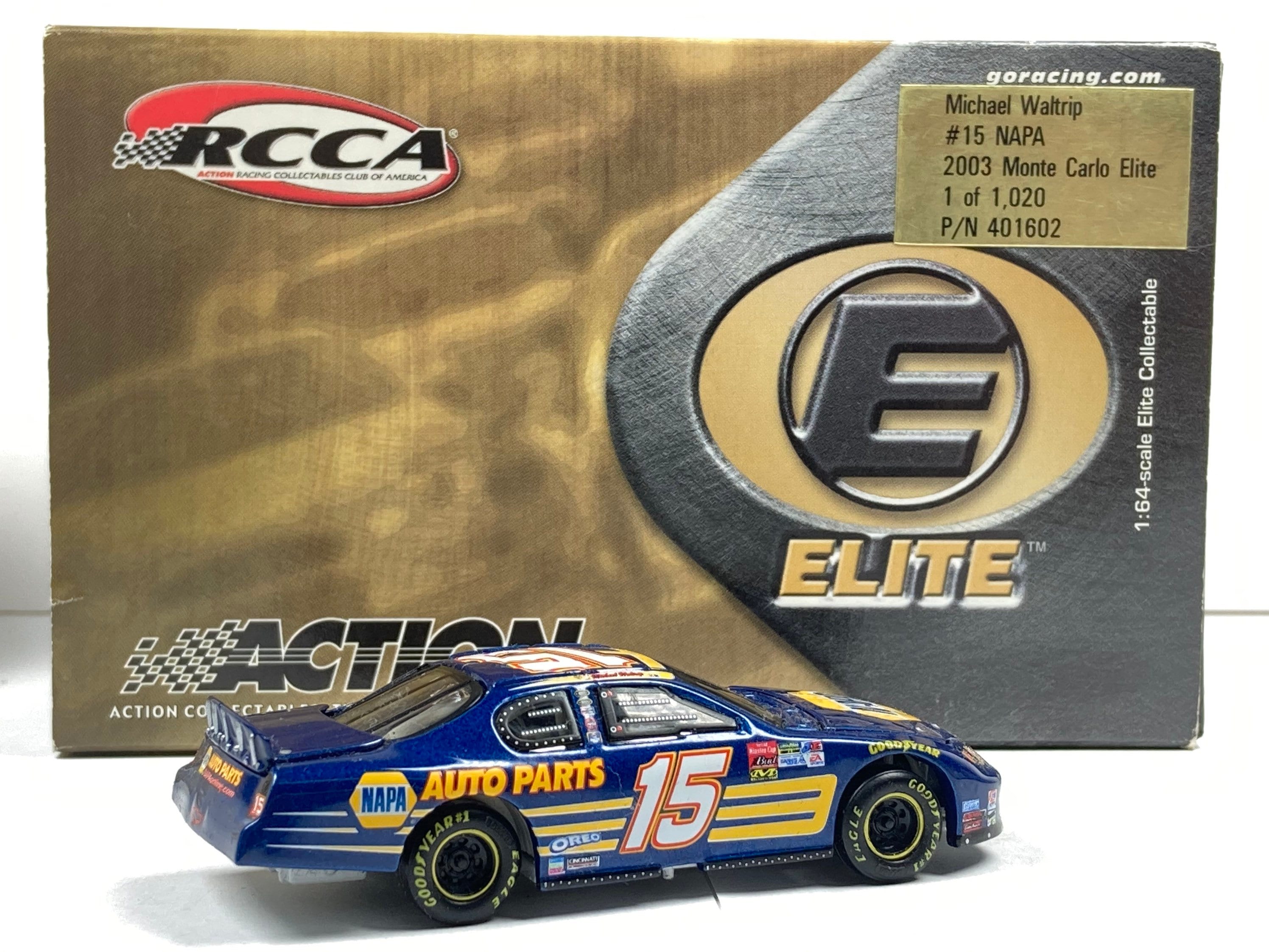 Micheal Waltrip 1/64 NASCAR Action Elite Monte Carlo 15 Napa - Etsy
