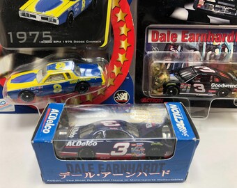 Dale Earnhardt NASCAR Die Cast Car Lot of (3) 97 Acdelco Japan 75