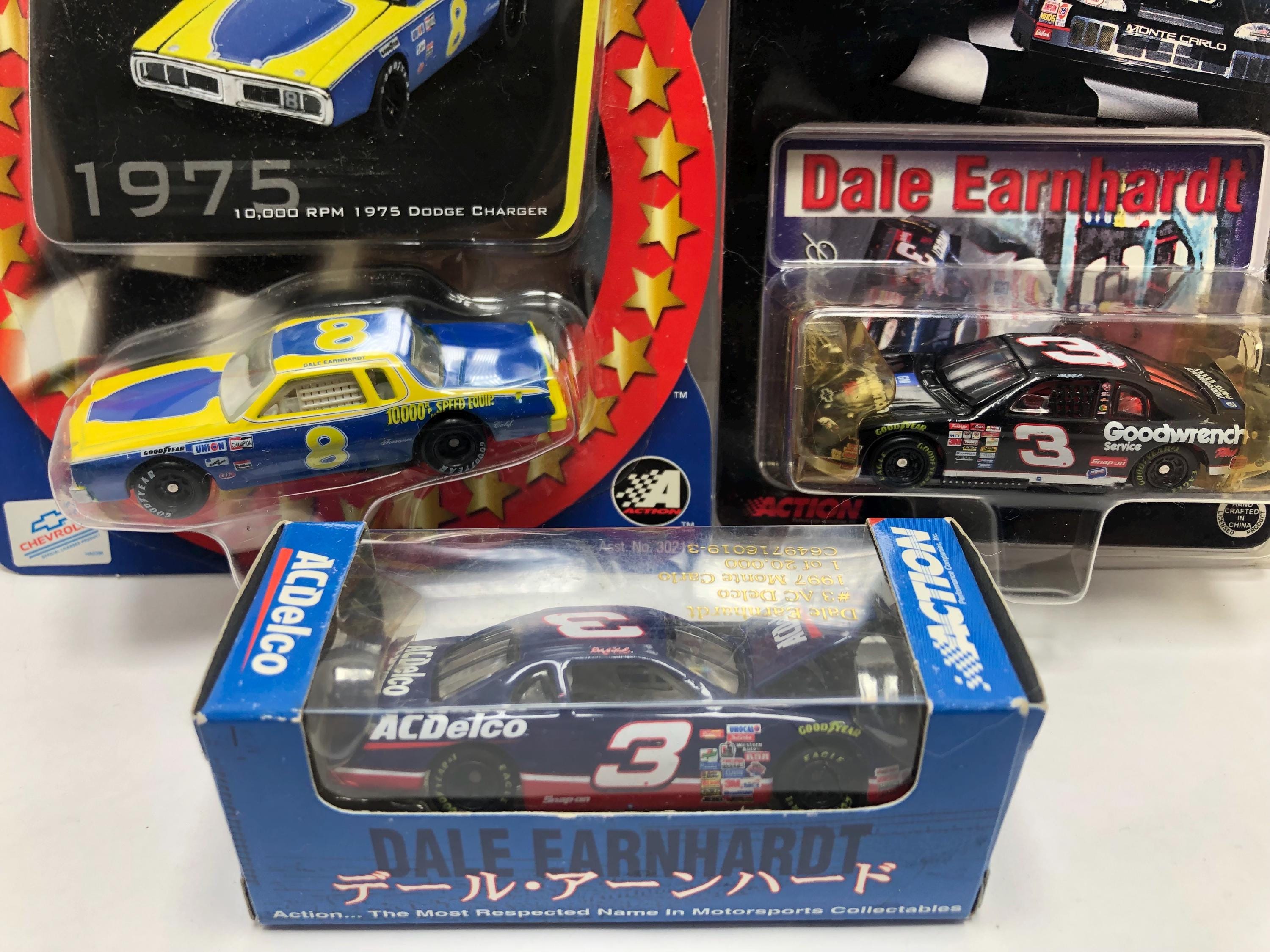 Dale Earnhardt NASCAR Die Cast Car Lot of (3) 97 Acdelco Japan 75