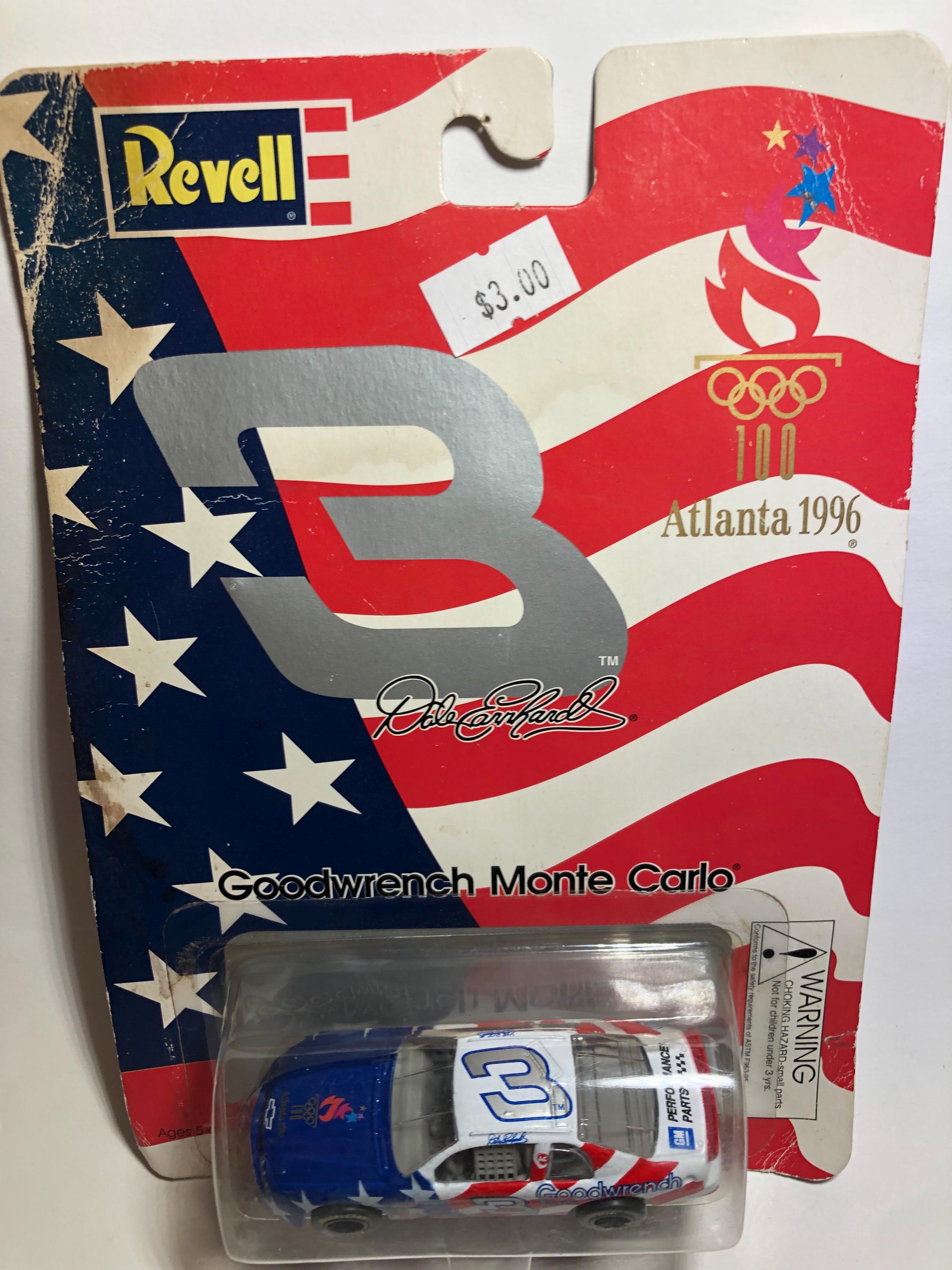 Dale Earnhardt #3 Goodwrench Monte Carlo Revell Atlanta 1996