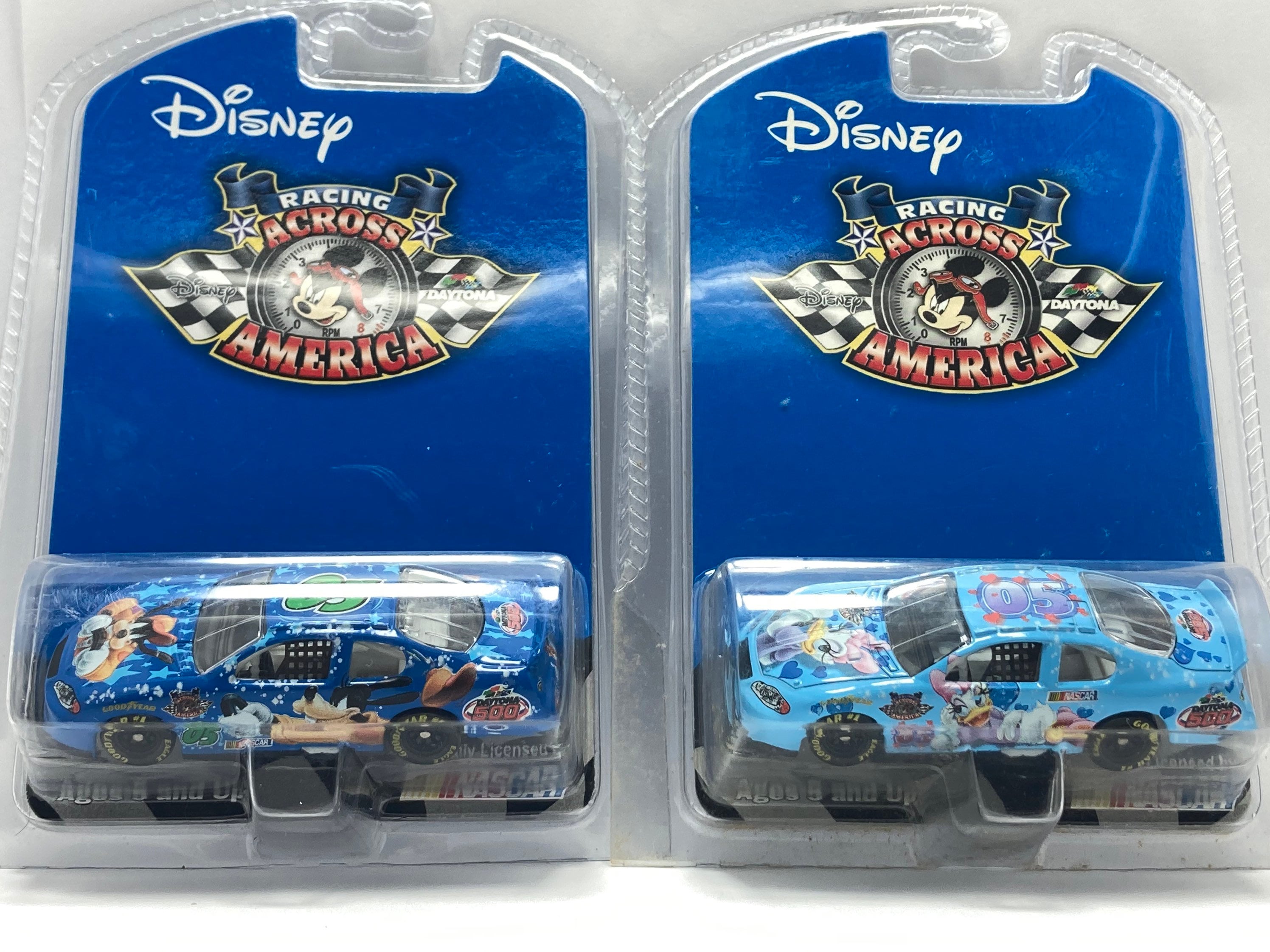 Disney Daytona 500 Complete Set 1-6 Mickey Minnie Big Bad