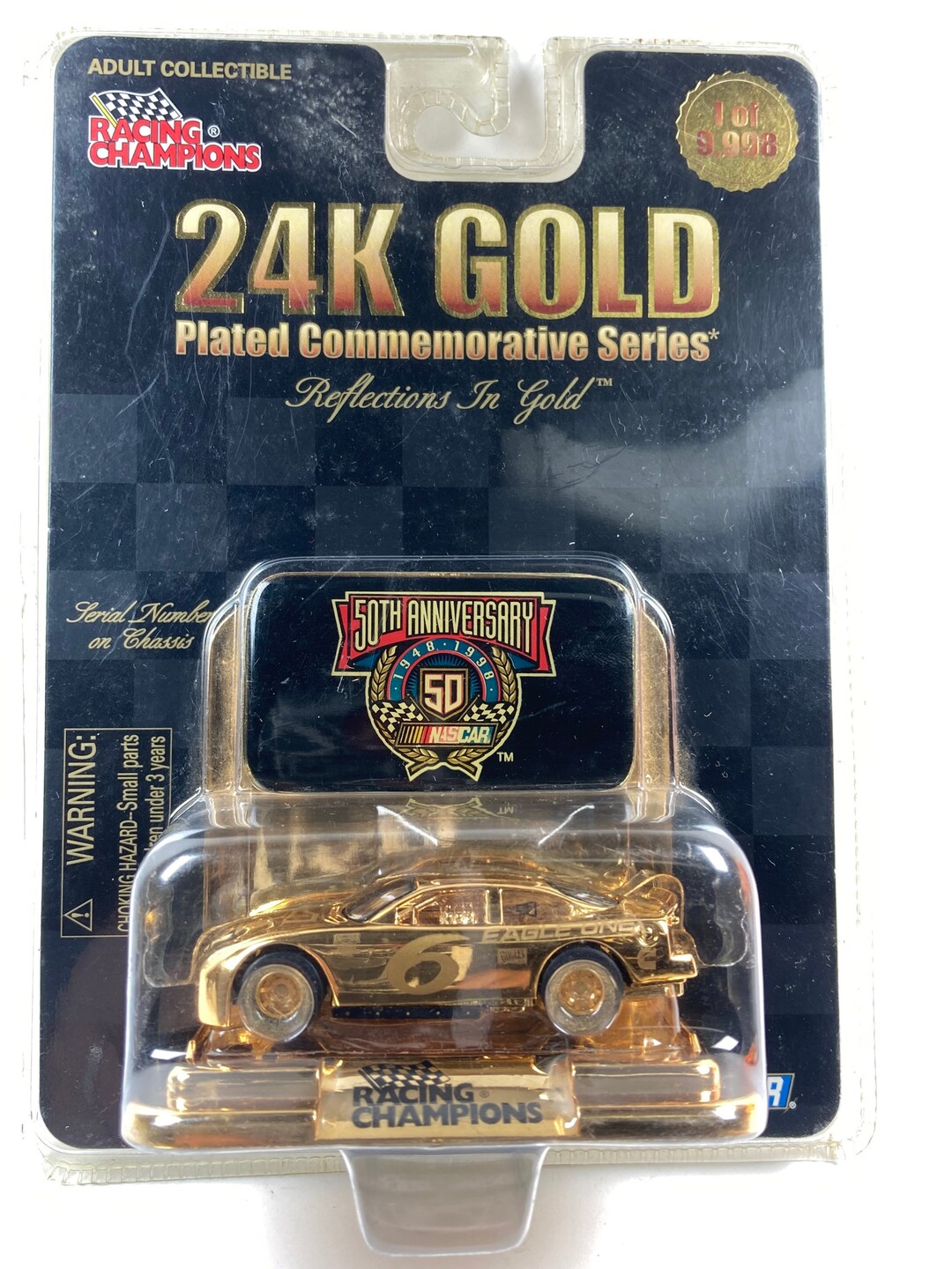 Martin Racing Gold Mark Martin Racing Champions NASCAR 24K Gold 10th Anniversary #6 Mark ...