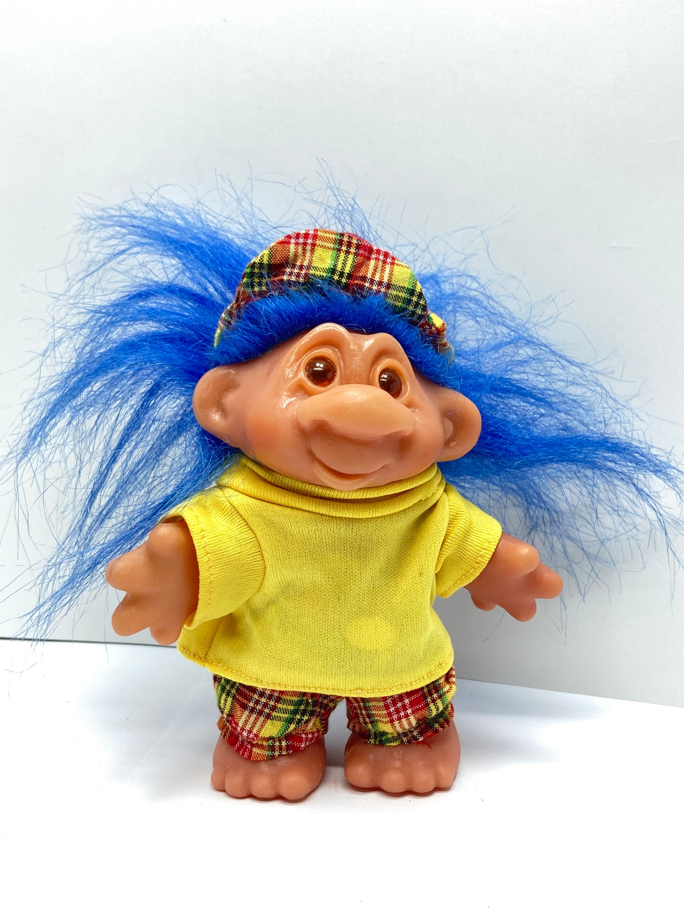 GOOFY CREATION NOROLL TAM タム Troll DAM Norfin Troll Vintage Troll Doll 4” Dam 1986 Golfer