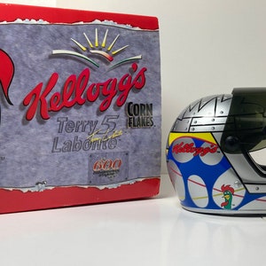 Terry Labonte 1998 Iron Man 1/4 Scale Helmet Action NASCAR 50th Anniversary NEW Kellogg’s FREE Shipping.