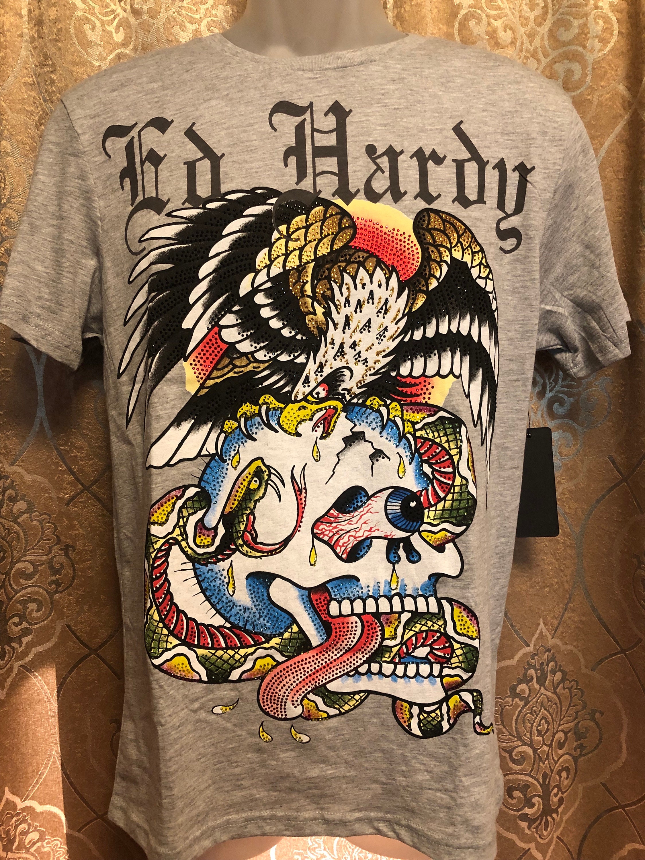 ed hardy bird shirt