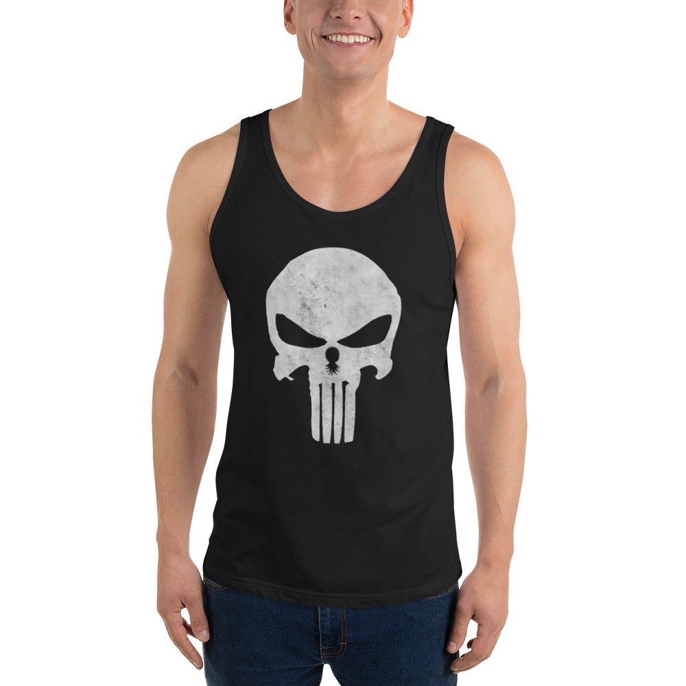 Punisher Tank Top - Etsy