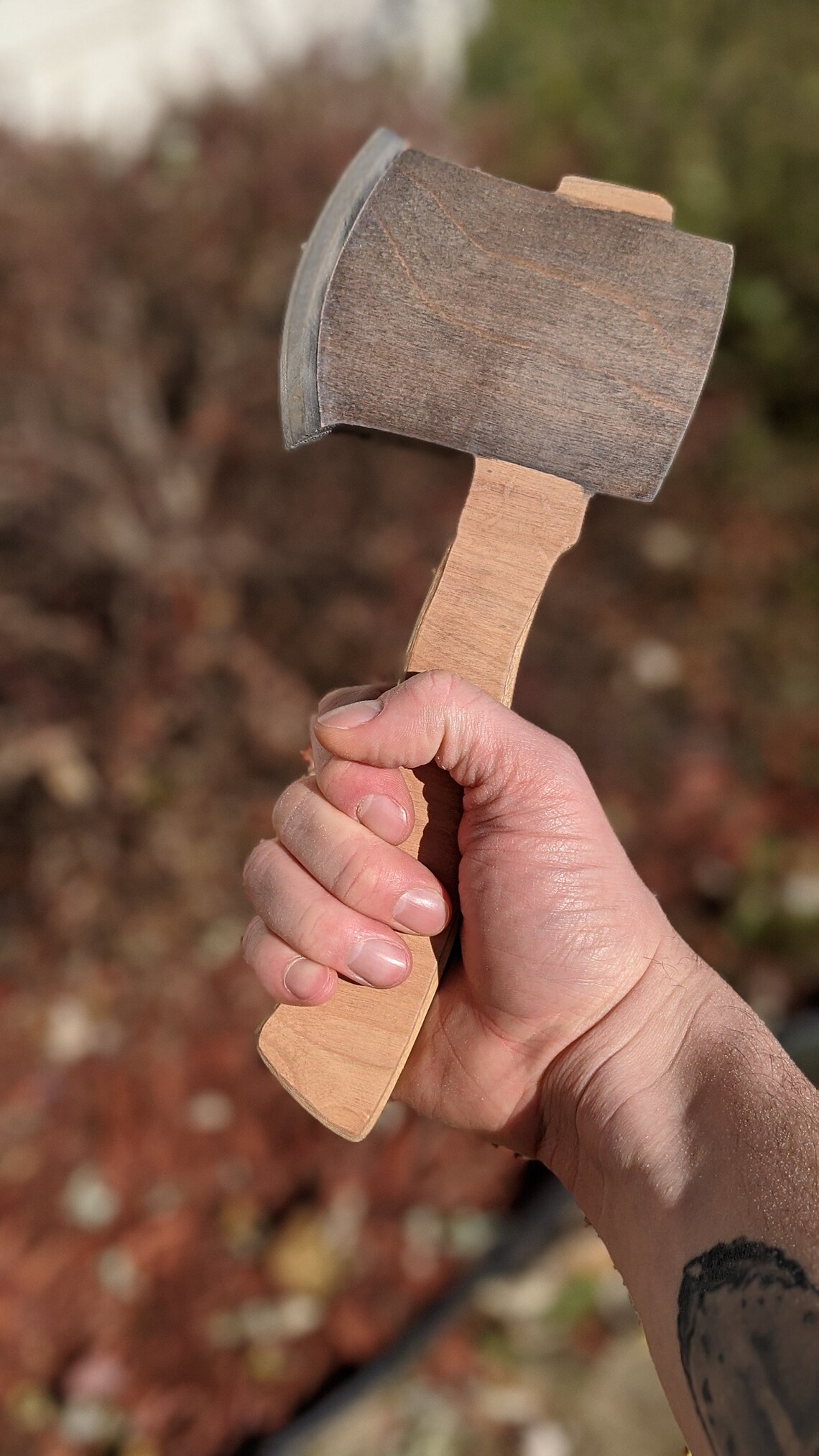 Toy Woodsman's Axe / Wooden Toy Axe / Handmade Minimalist Etsy