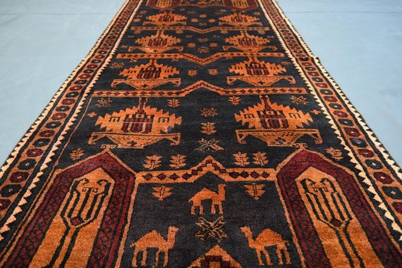 【値下げ依頼】ヴィンテージラグ　トライバルラグ　アフガンラグ　トルクメン トライバルラグ ヴィンテージラグ アフガン トルクメン ヤムート