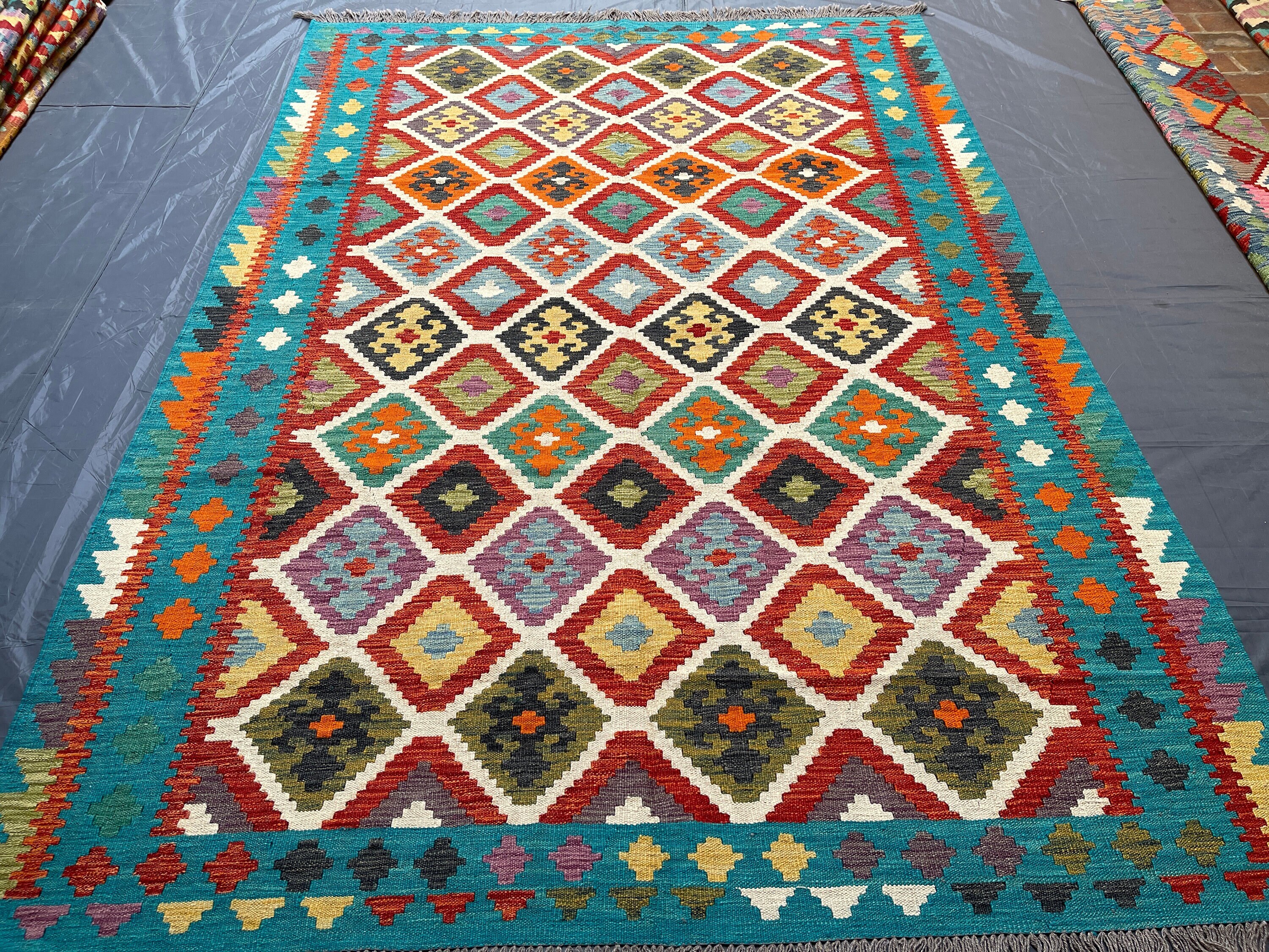 【美品】vintage Afghan rug gabbeh kilim 17万 美品】vintage Afghan rug gabbeh kilim 17万