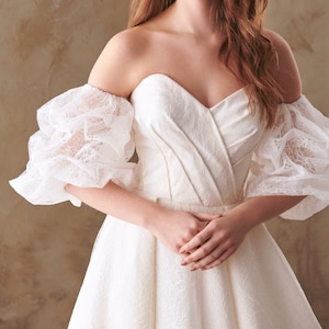 Wedding Dress,Wedding Gown, Bridal Gown,Bridal Dress,Ball Wedding Dress,Ivory Bridal Gown, Sateen Wedding Dress, Sexy Bridal