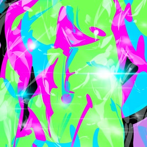 Male body pop art painting print, digital art, wall art, home decor, gift, Giclee Print, portrait, abstract, contemporary art, modern art