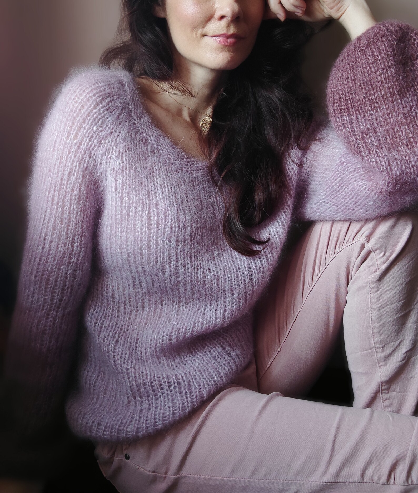 Knitting Pattern BottomUp Sweater In the round Pullover Etsy