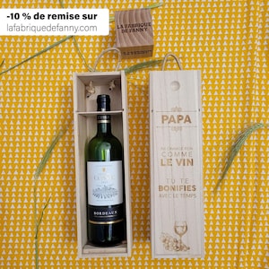 coffret vin personnalisable