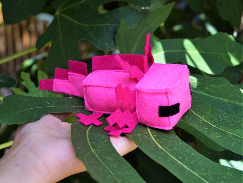 axolotl minecraft mini figure