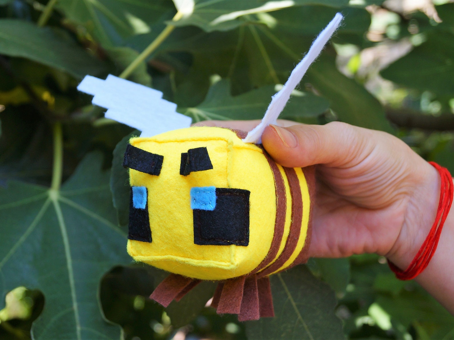 Minecraft Bee Mini Plush Toy 4 Handmade Plush Toy | Etsy