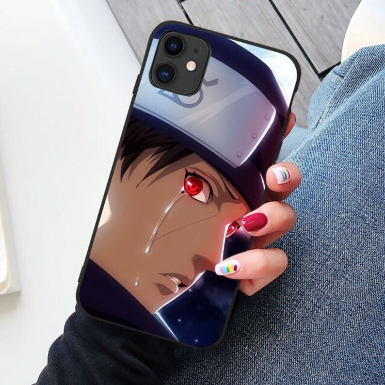 Anime Itachi Black Gear Soft Eye Tpu Phone Case For iPhone 11 | Etsy