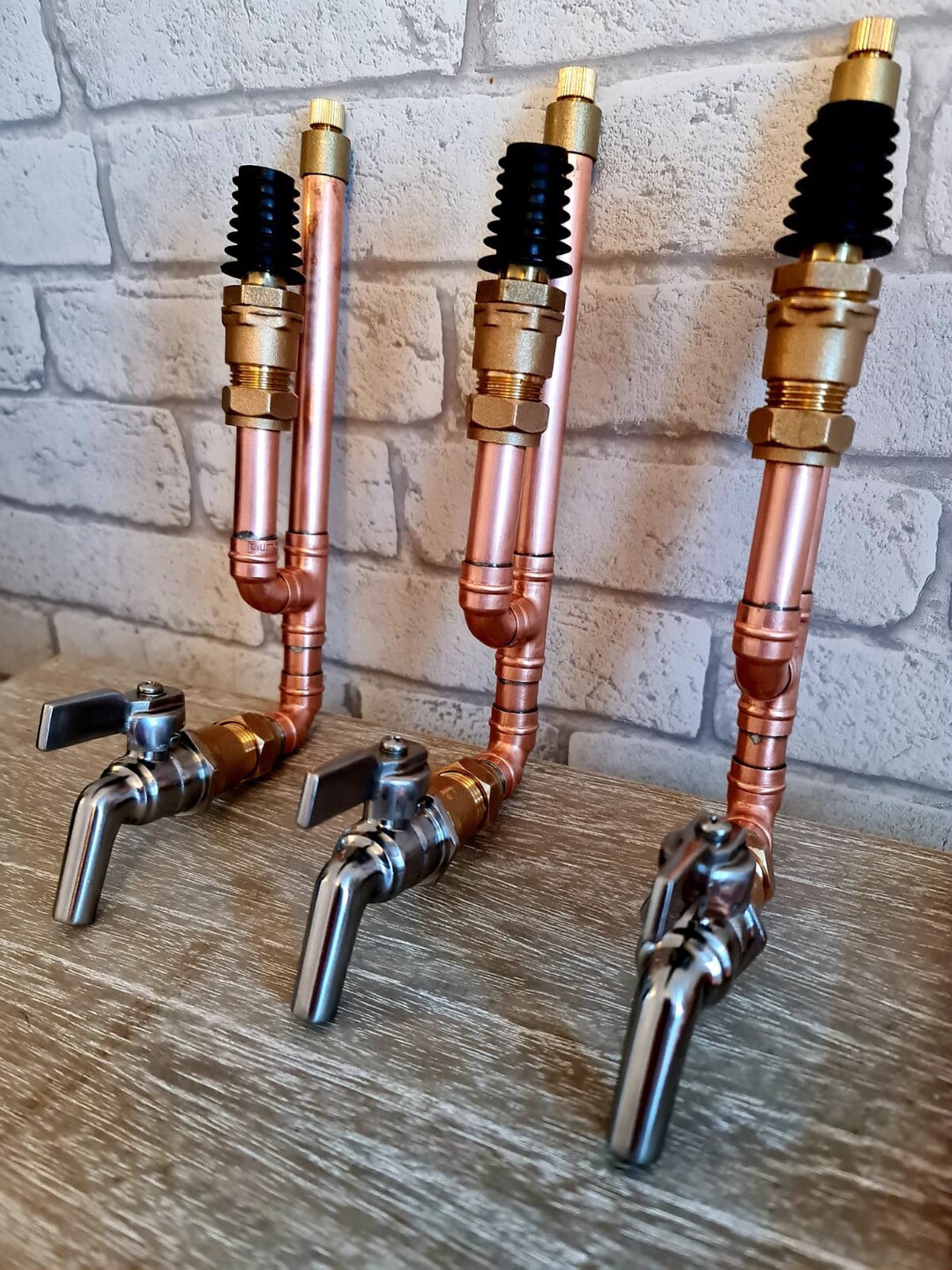 The Optix Copper Drinks Dispenser Single. Mancave Summer Bar Gift Idea