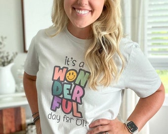 It’s A Wonderful Day For OT Shirt, Occupational Therapy Tee, School Based OT Shirt, COTA T-Shirt