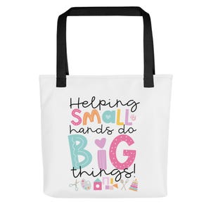 Occupational Therapy Tote Bag, COTA Work Tote, Occupational Therapist Gift, Gift for OT Grad, Pediatric OT Tote