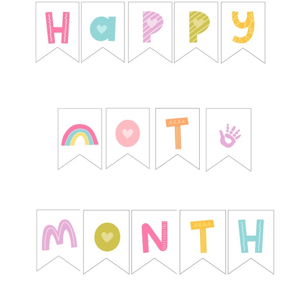 Printable OT Month Banner, Download and Print Occupational Therapy Month Banner, Happy OT Month Printable Banner