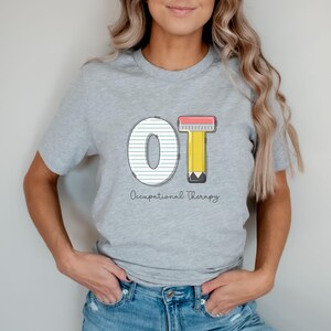 School Based Occupational Therapy Shirt, Back to School OT Tee ...