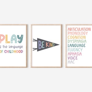 Speech And Language Digital Wall Art, Speech Digital Prints