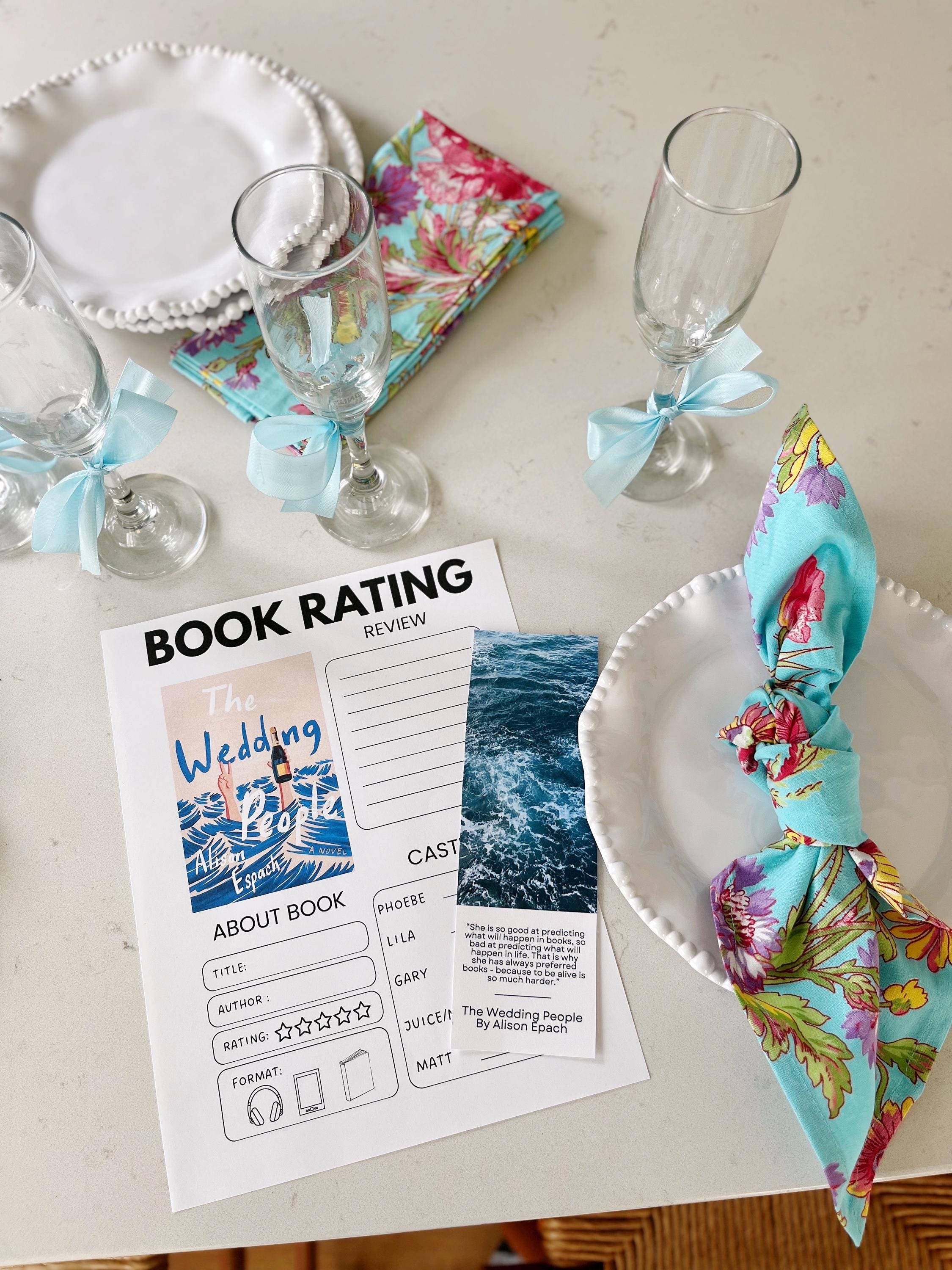 Book Club Guide the Wedding People, Book Club Discussion, Booktok