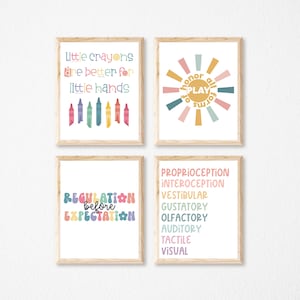 Occupational Therapy Digital Wall Art, OT Gift, Occupational Therapist Office, OT Bulletin Board Digital Print