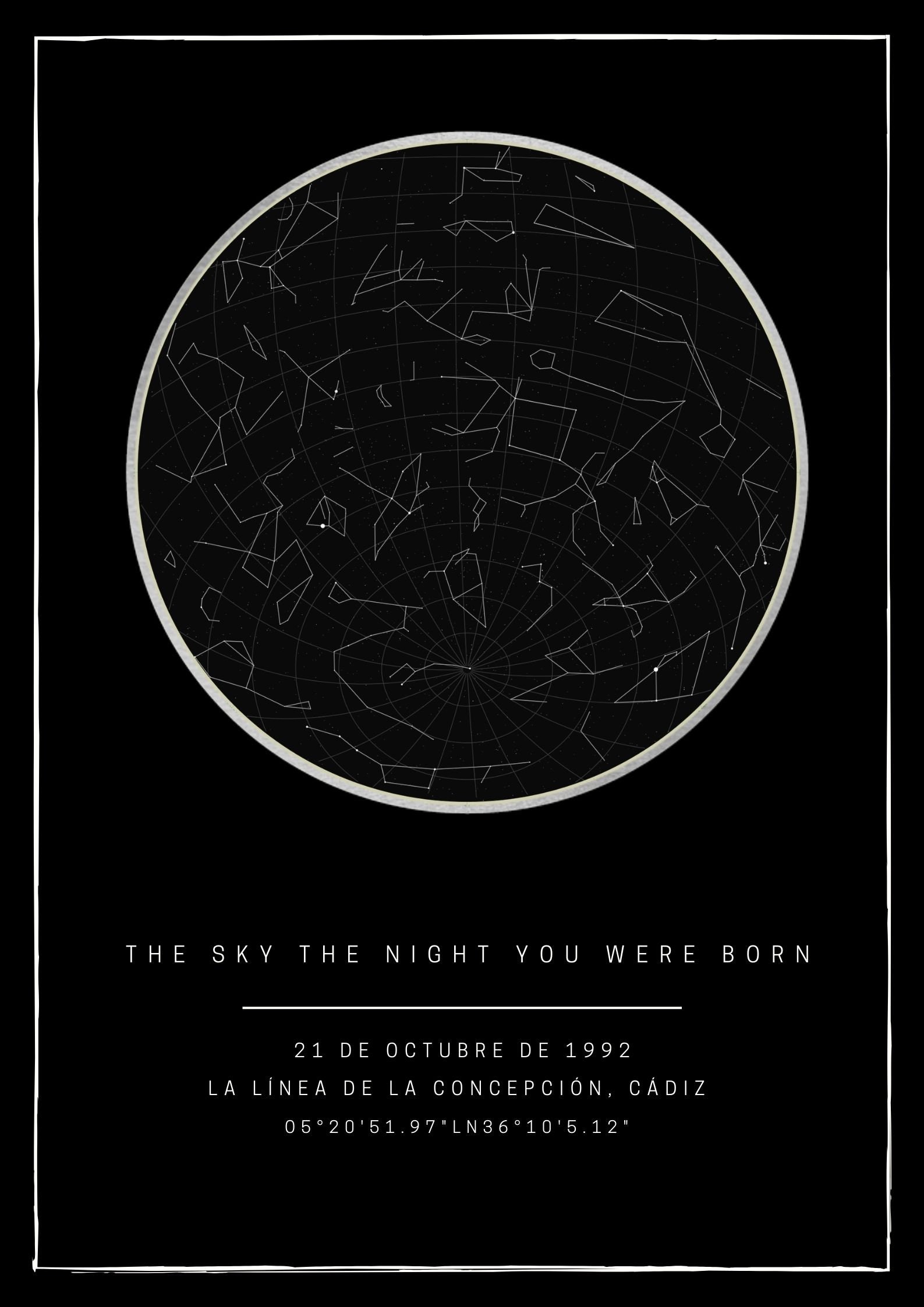 Sky map The sky the night we met PRINTABLE version / El | Etsy