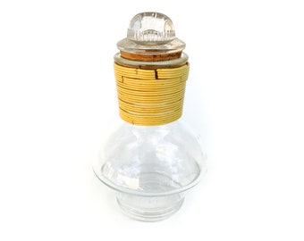 Vintage McKee Glasbake Hottle Bottle with Yellow Cord