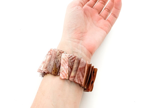 vintage abalone shell stretch bracelets / mermaid… - image 5
