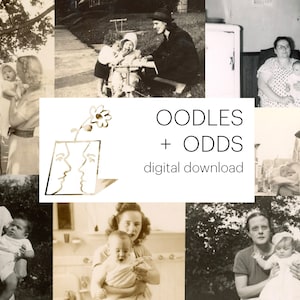 photos vintage de la mère et de l'enfant - 20 pcs / téléchargement numérique / vieilles photos / téléchargement de journal indésirable / fête des mères / téléchargement photo de scrapbooking