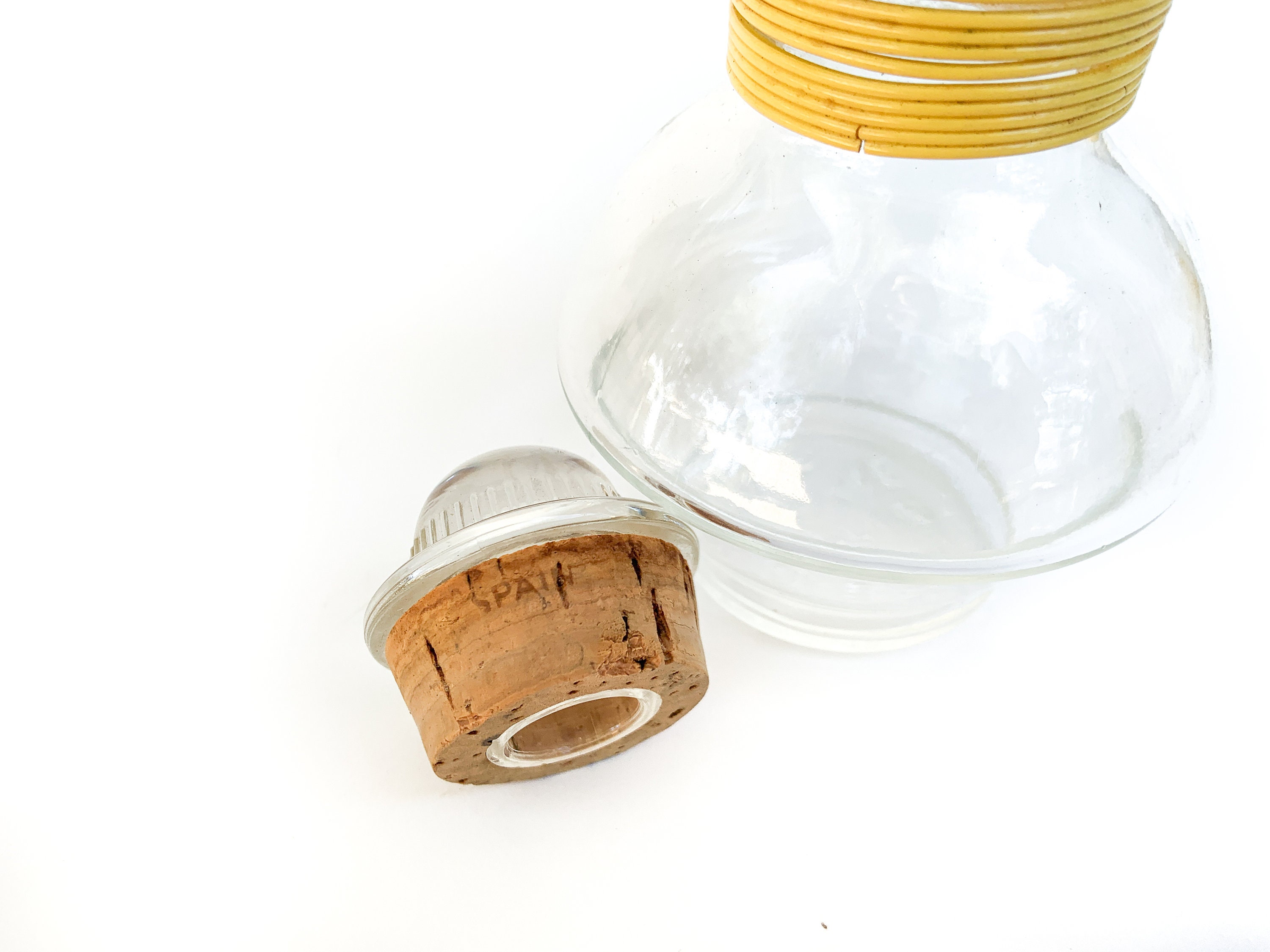 Vintage Mckee Glasbake Hottle Bottle With Yellow Cord - Etsy