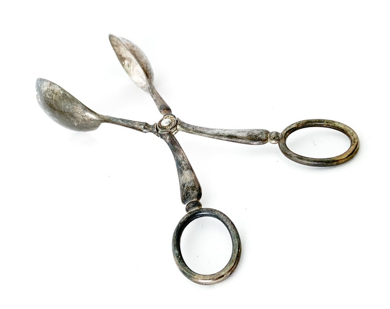 Vintage EP Zinc Alloy Silver Plate Dinner Serving Utensil / Etsy