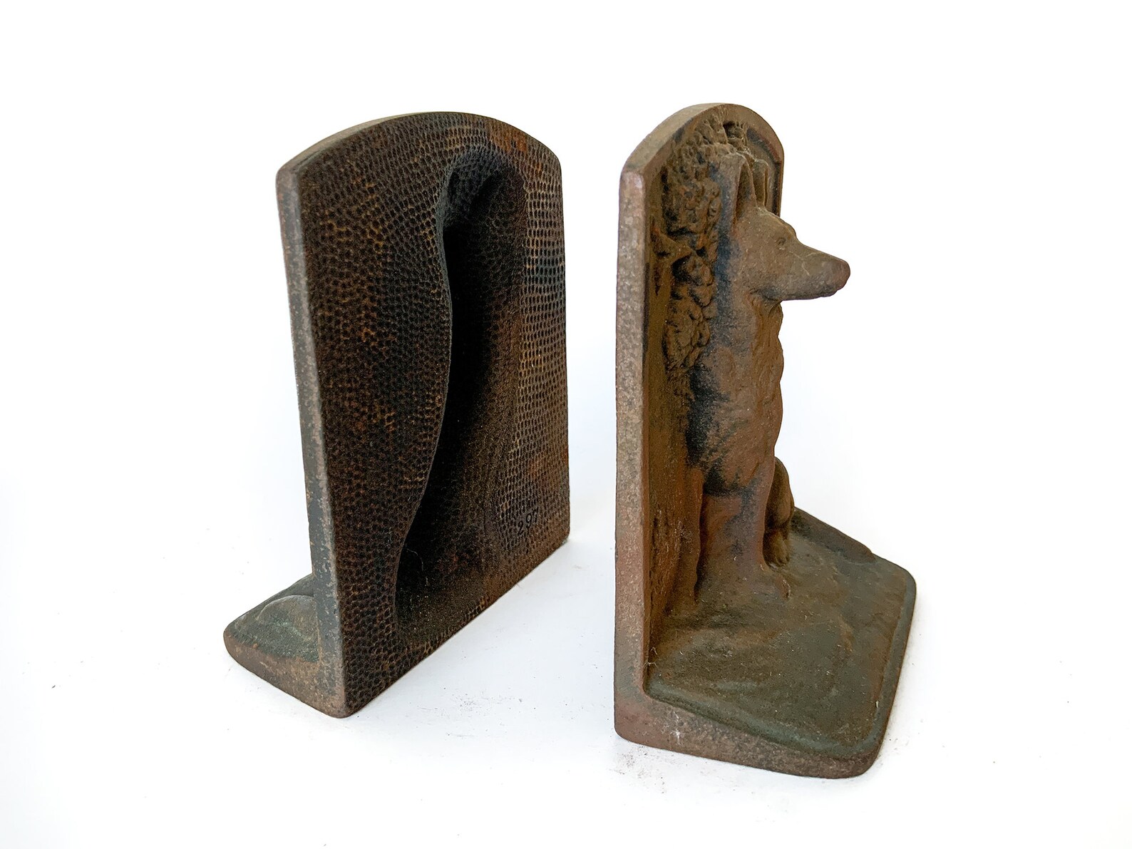 hubley bronzed cast iron bookends hubley bronzed cast iron bookends