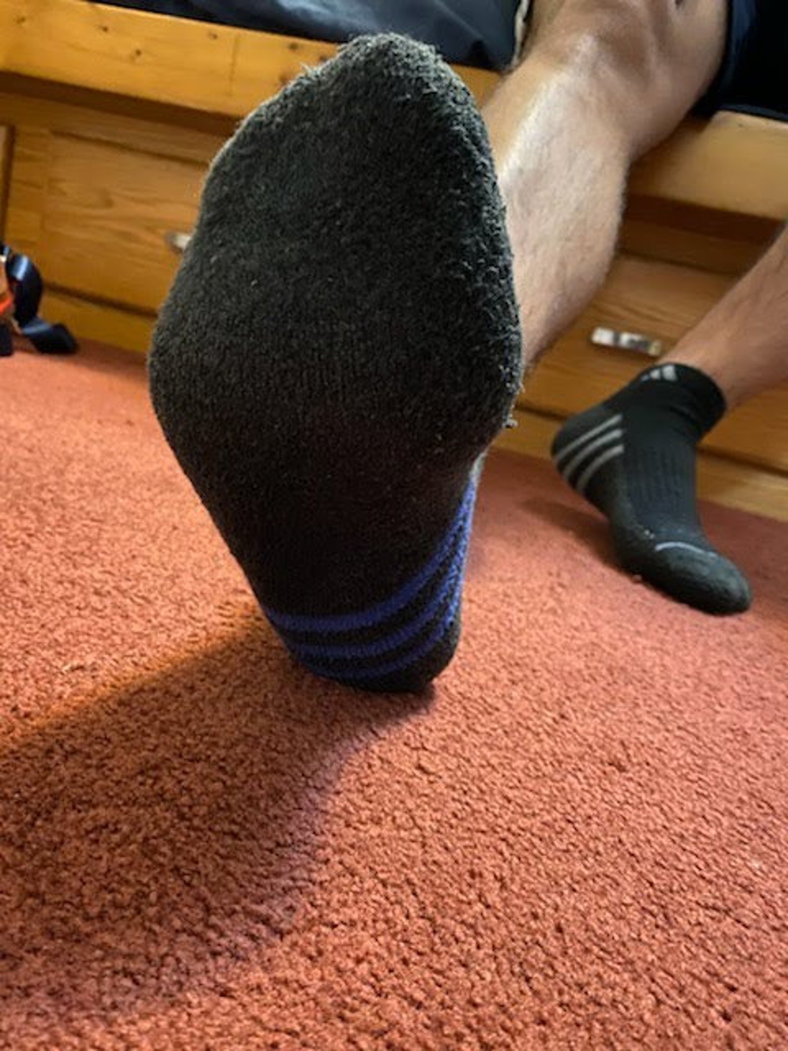 Pair of used dirty smelly men's construction worker socks Etsy