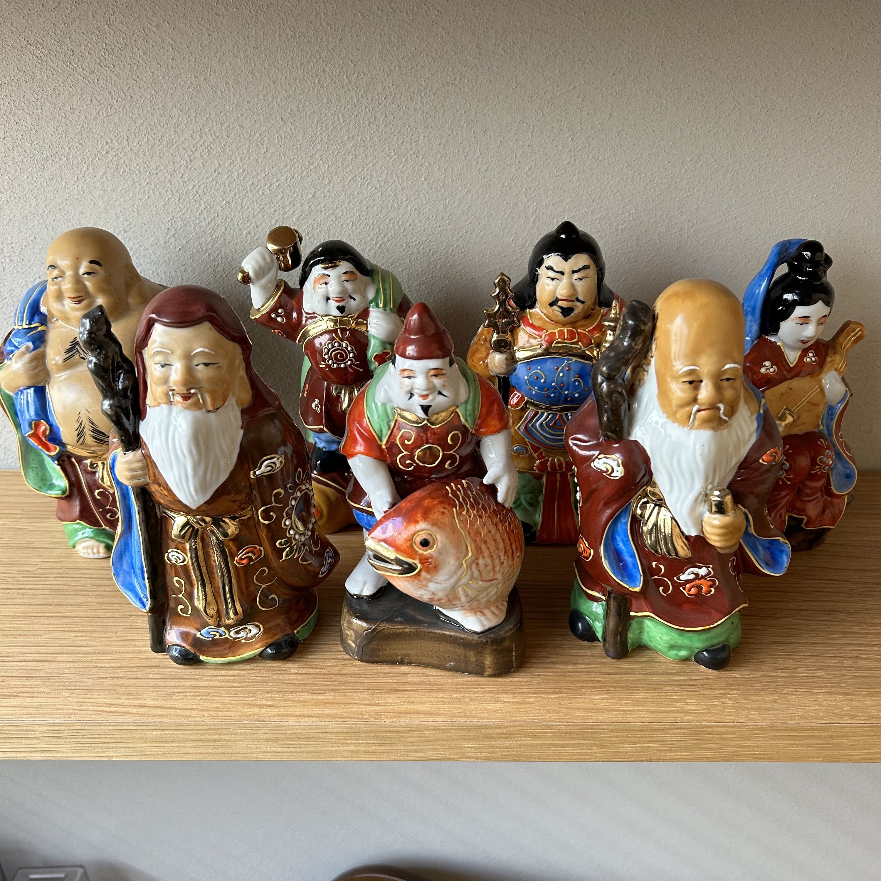 Japanese Seven Lucky Gods ( Large Size ), Shichifukujin Japanese Seven Lucky Gods ( Large Size ), Shichifukujin