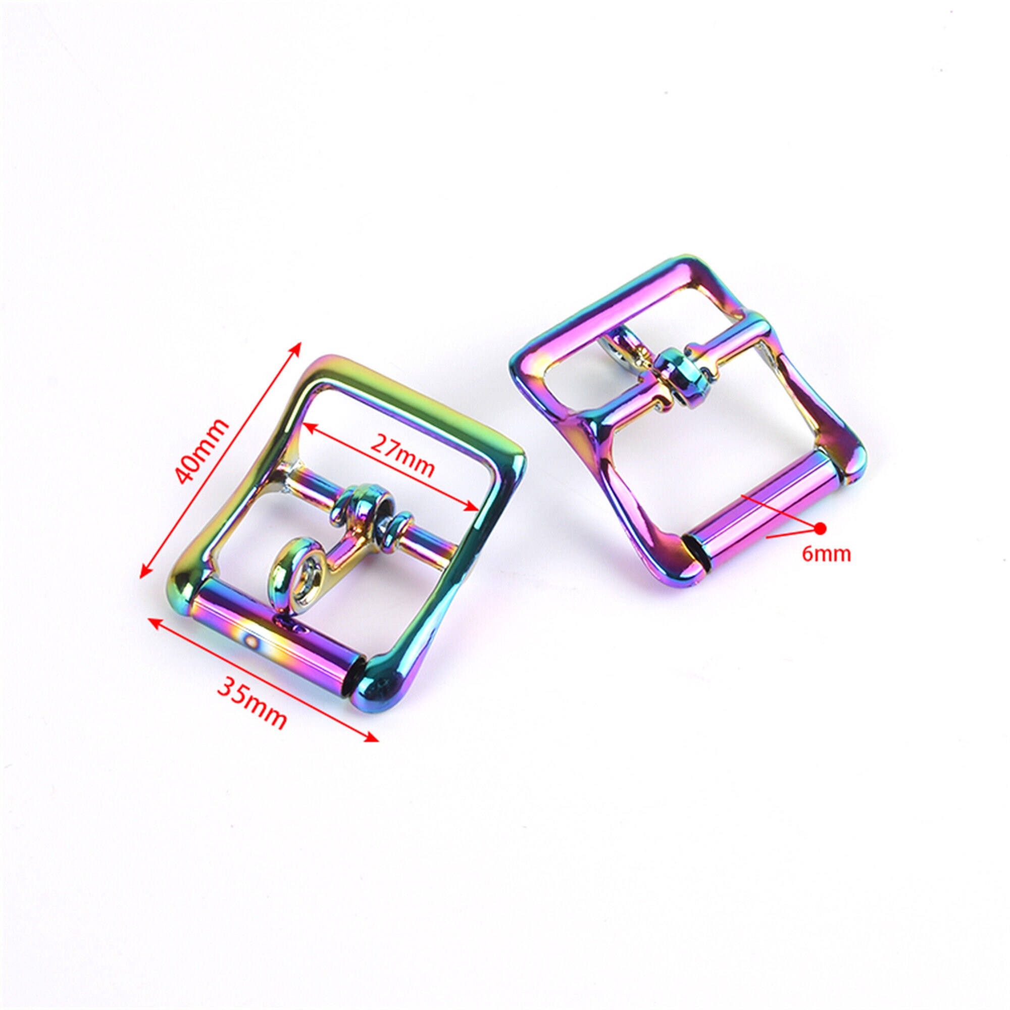 Rainbow Color Roller Buckle With Locking Tongue for Handbagsa Etsy