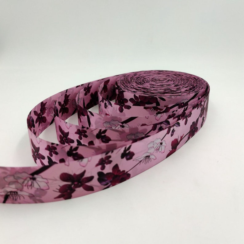 1000 yard Single/Double Sided Ribbon, Silk Ribbon, Satin Ribbons, head ribbon, double faced Ribbon, gift ribbon zdjęcie 4