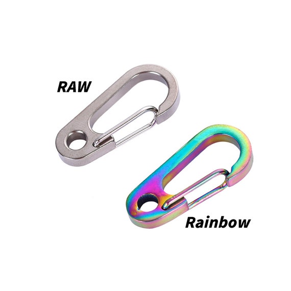 Small Metal Carabiners, Keychain Spring Clasp