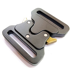 2pcs 33mm metal side release buckle, new nylon strap outdoor equipment buckle