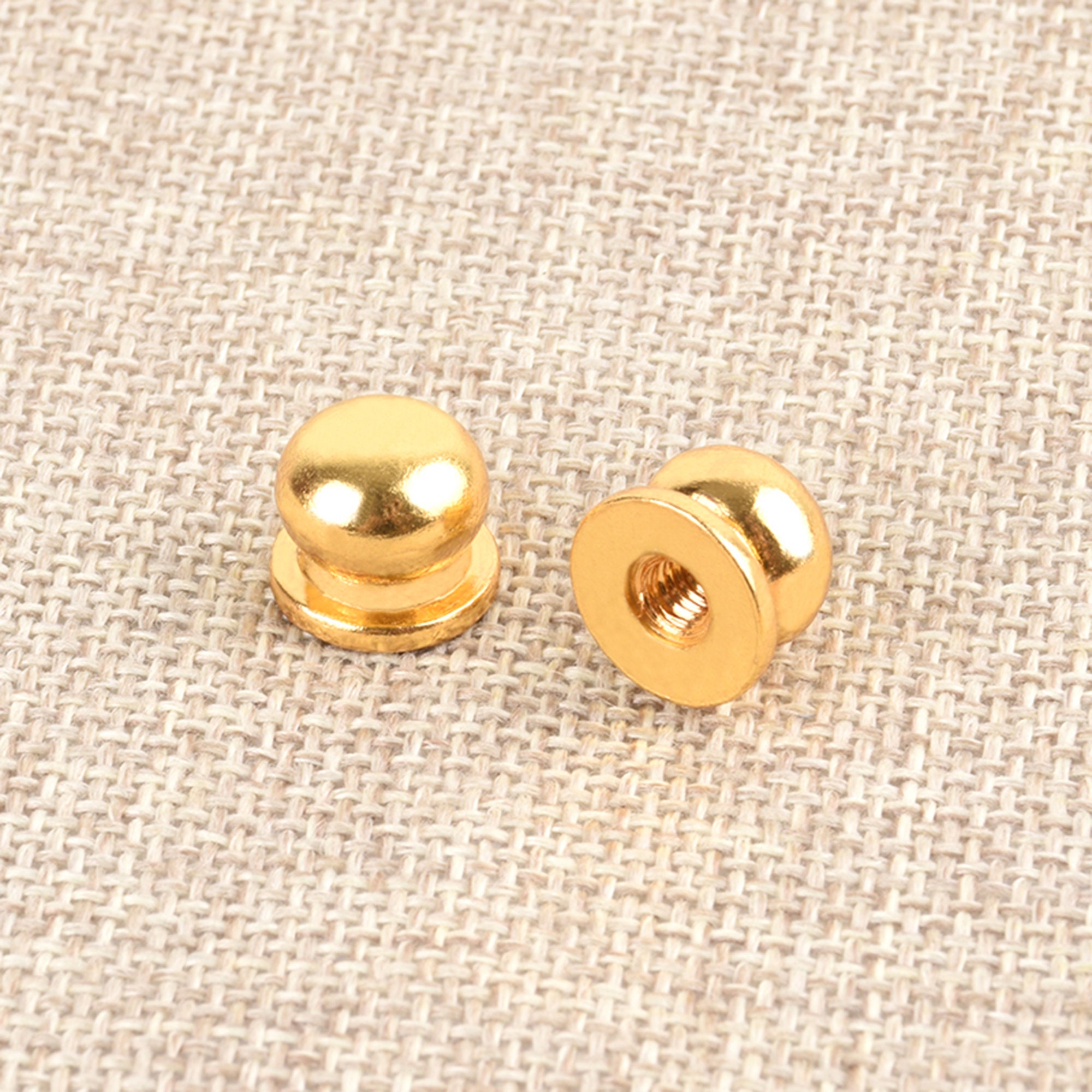 Screw Buttons Leather Rivet belt Bag Round Rivet Screw Button Etsy UK