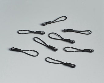 10pcs Zipper Pulls Cord Ends Strap Lariat Pour Randonnée Camping Sac à Dos Vêtement Sac à Dos DIY Zipper Pièces Accessoires