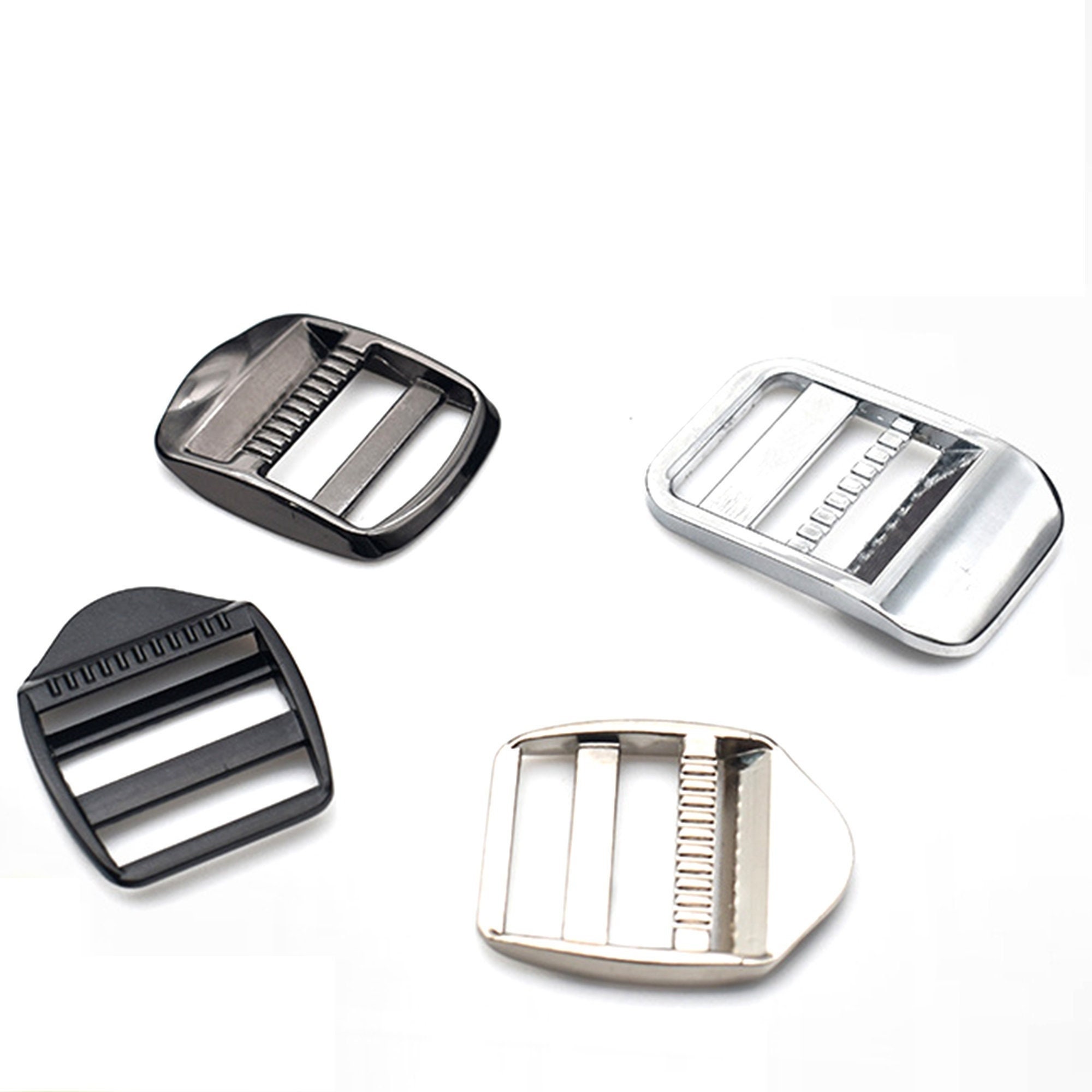 5pcs Metal Ladder Lock Triglide Tension Lock Slide Buckle for Etsy