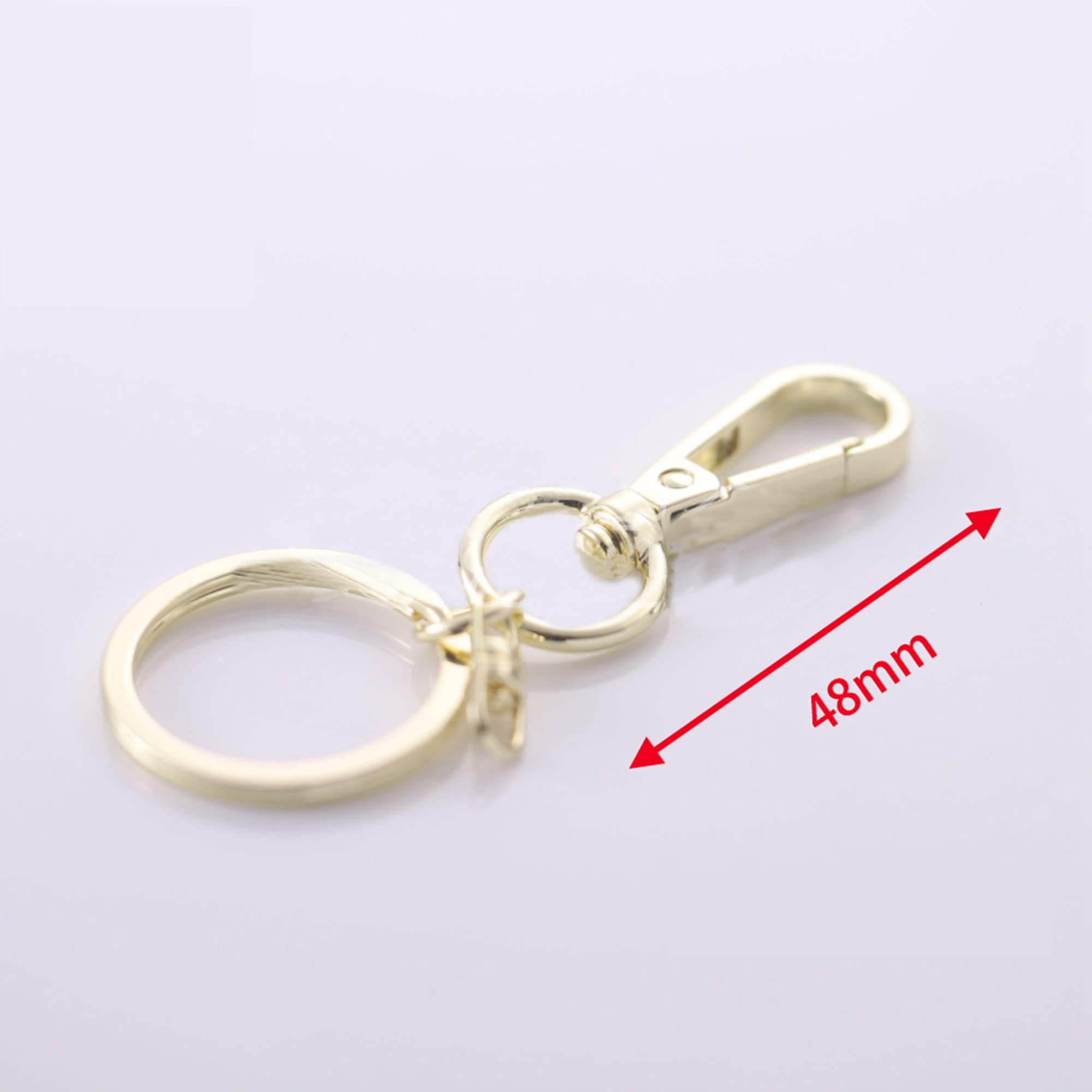 200pcs Keychains Key Rings Keychain With Lobster Swivel Clasps Snap Clip  Hook, Key Ring, Split Rings -  Australia