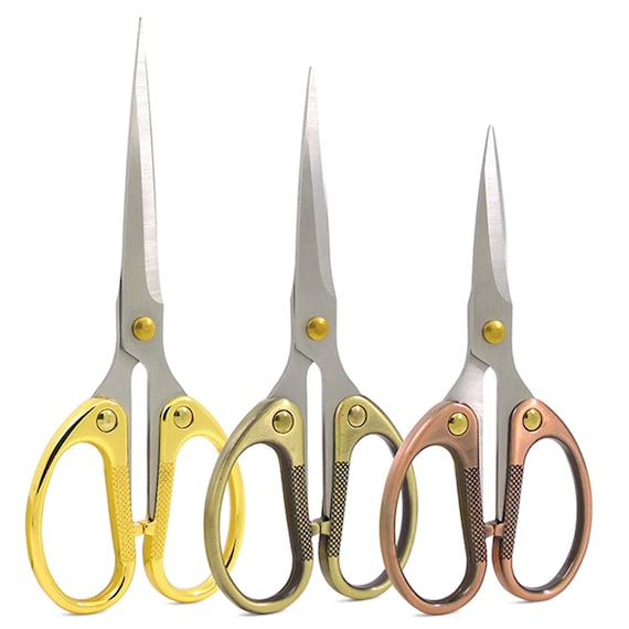 100PCS Stainless Steel Home Office Scissors, Color Etiquette Scissors 