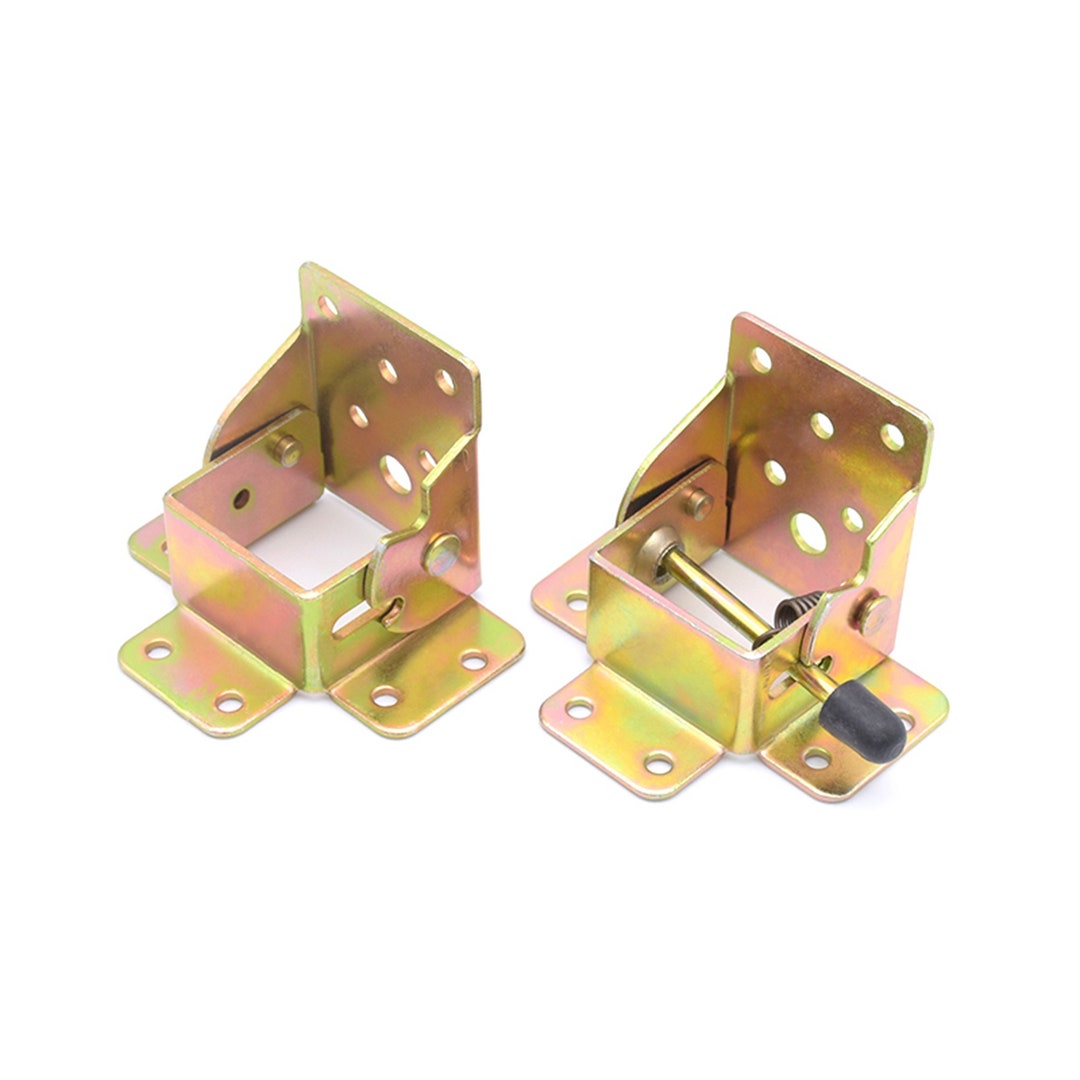 4PCS Folding Hinge Hinge Bed Table Chair Board Folding Furniture