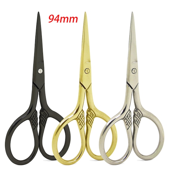 2pcs Stainless Steel Beard Scissors, Beauty Scissors, Fishing Line Scissors  