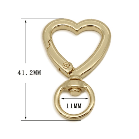 Heart Shaped Hanging Buckles for Handbag Strap Clasp Swivel Snap Hook Bag  Chain Lobster Pendant Buckle -  Canada