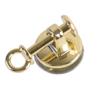 4pcs bag strap anchor round shape with brass